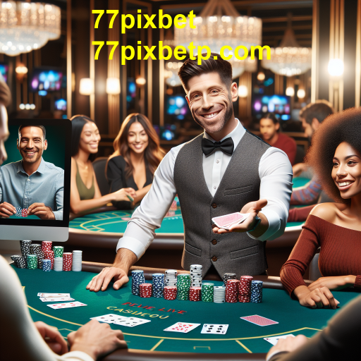 Explore a Emoção do Cassino Ao Vivo no 77pixbet